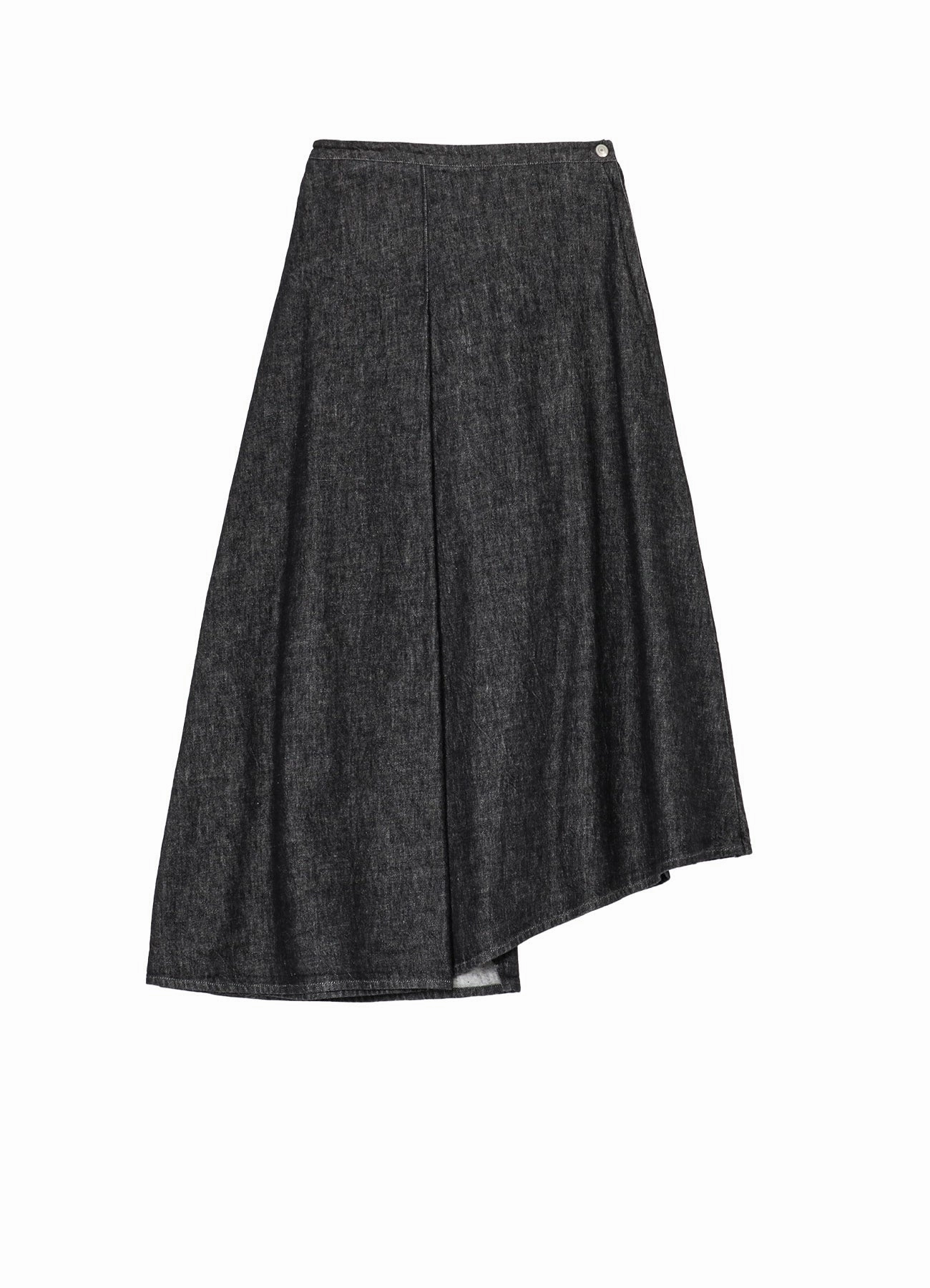 Durable Comfort Casual Appeal 10OZ UNEVEN YARN DENIM CURVED WAIST SKIRT