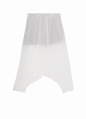 clean design 12M SILK DESIN SARROUEL PANTS