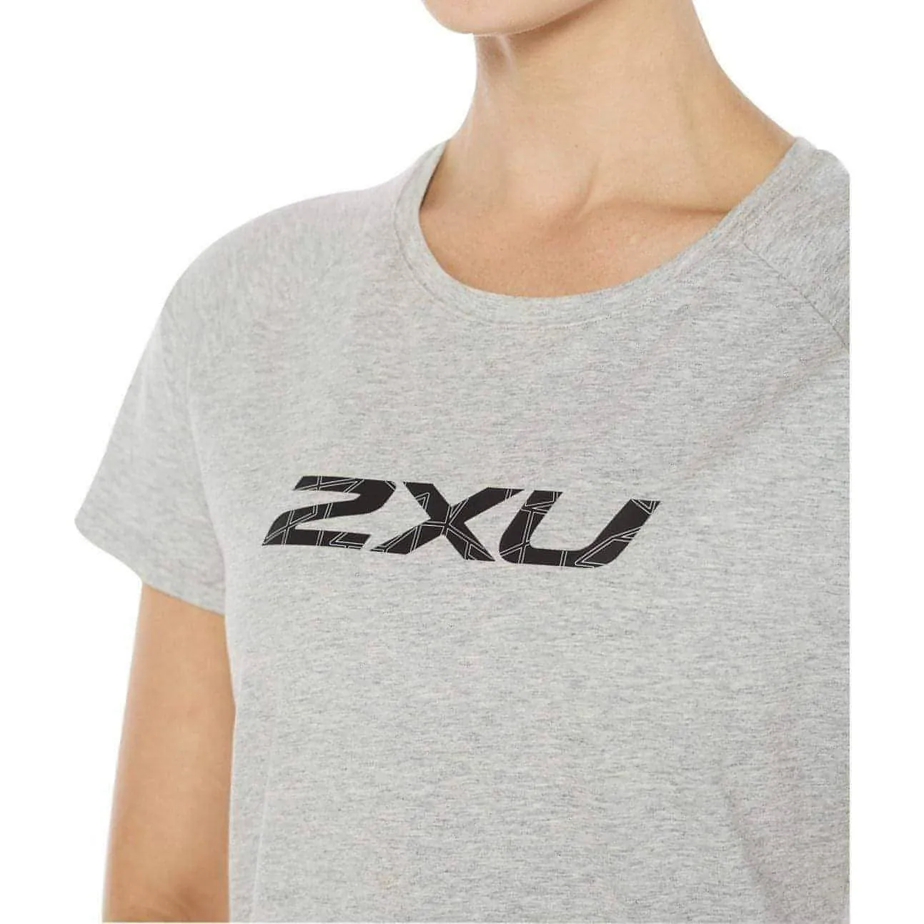 Soft Fit Wear 2XU Contender Short Sleeve Womens Running Top - Grey
