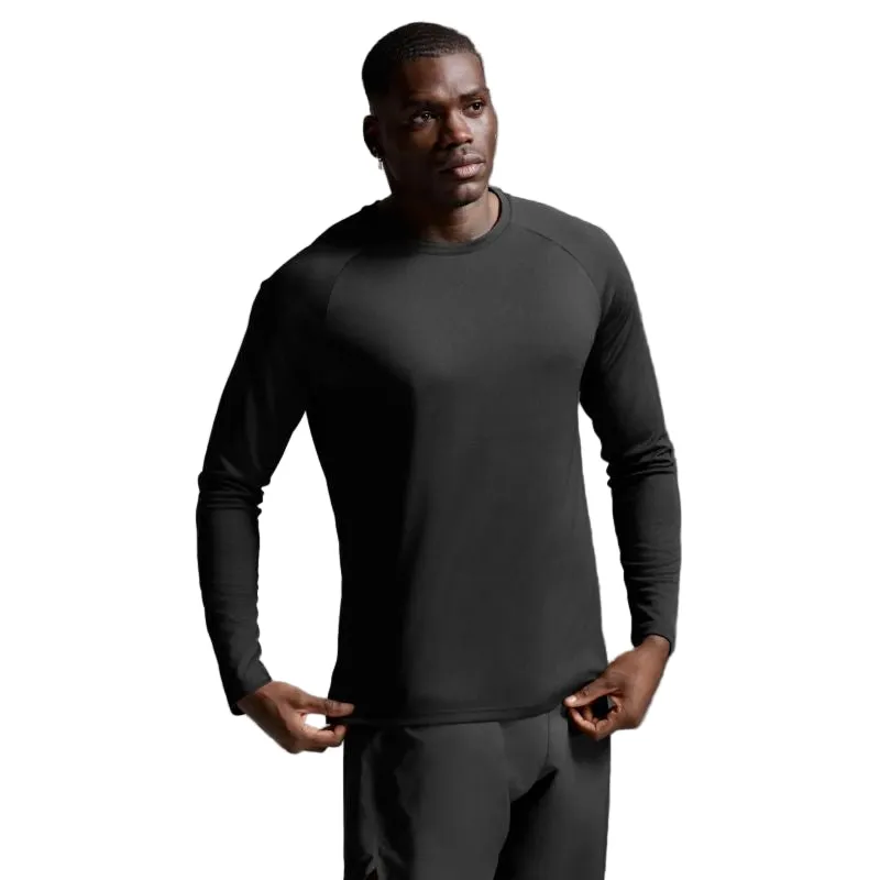 2XU Mens Aero Longsleeve Running Tee Outdoor Leisure Colorfast Material