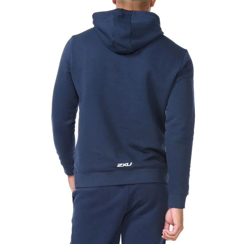 2XU Mens Aspire Pullover Hoodie Organic Fibers