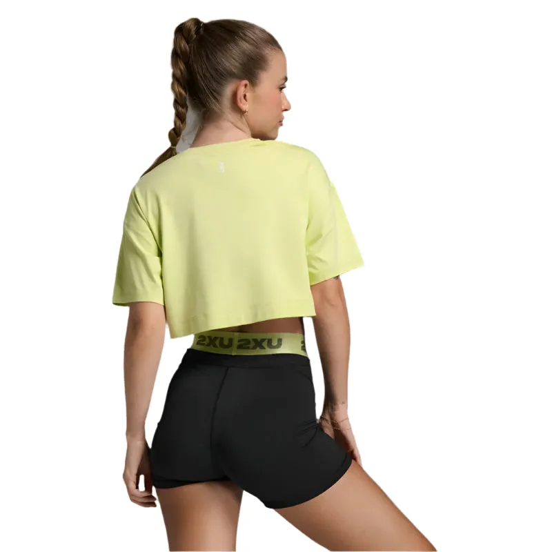 Personalized 2XU Womens Form Soft Jersey Crop Tee