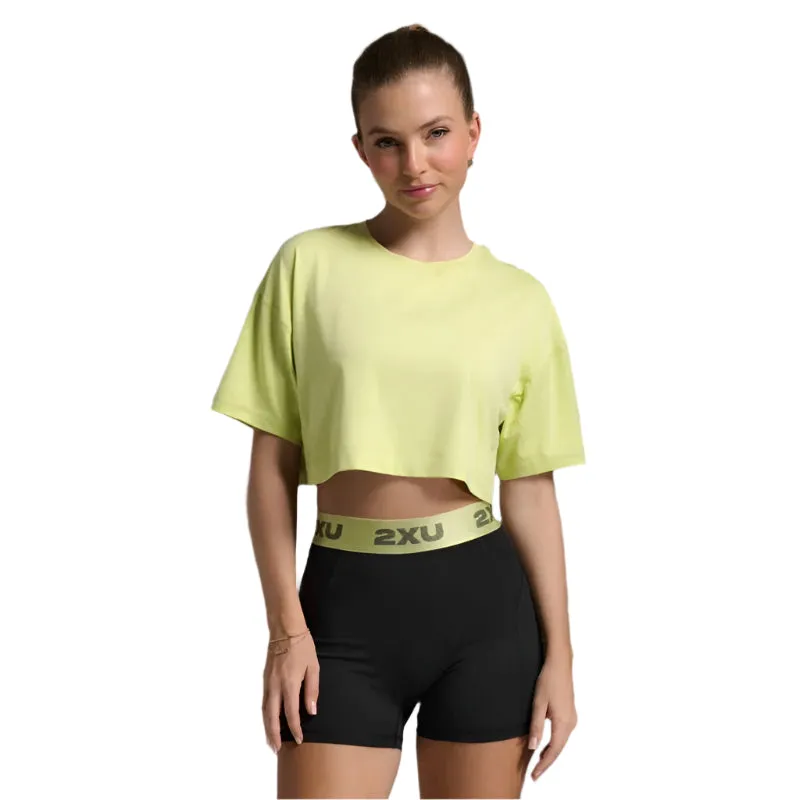 Comfy Fit Modern innovation 2XU Womens Form Soft Jersey Crop Tee