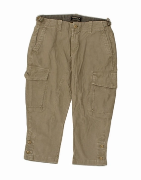 Stylish Outfit 40WEFT Mens Cargo Bermuda Shorts W30 Medium Beige Cotton