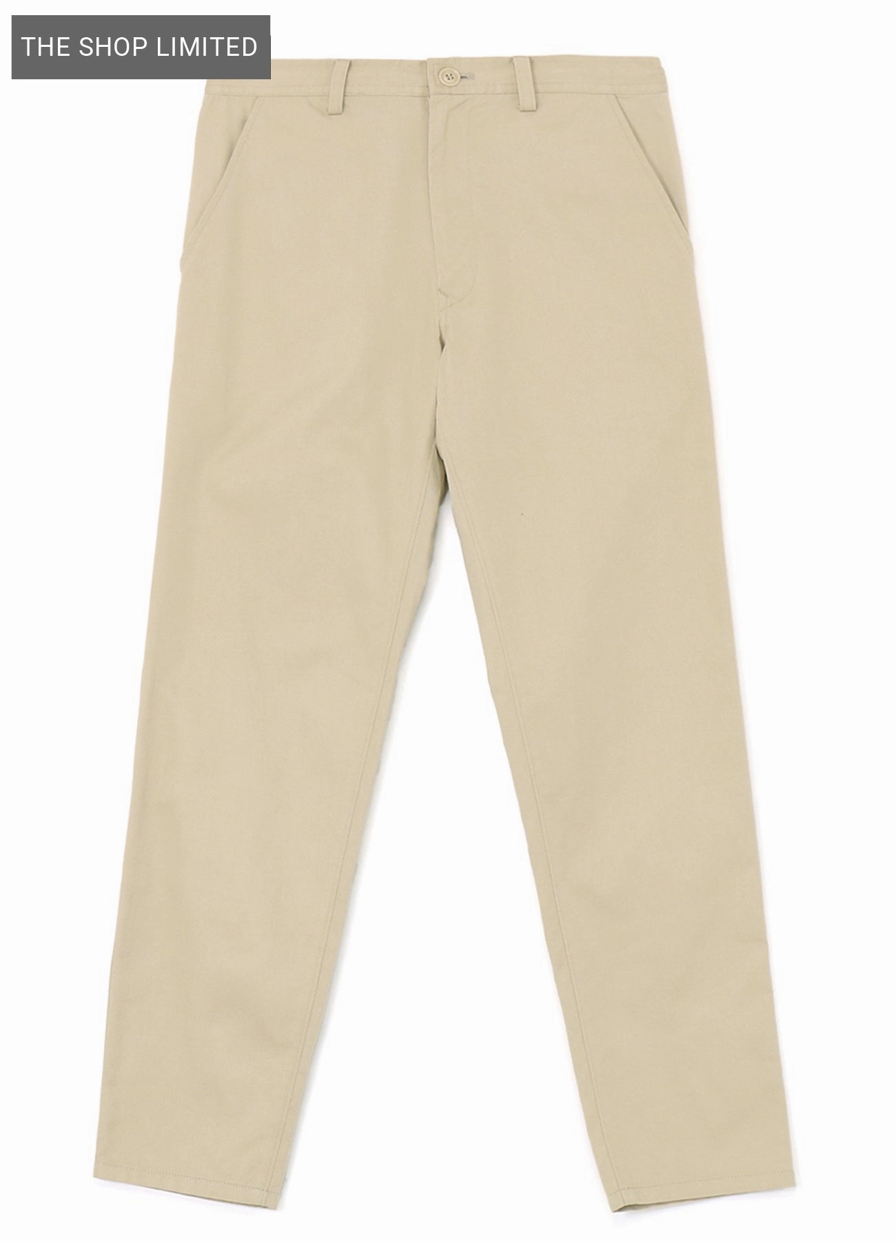 [Y's BORN PRODUCT] COTTON TWILL SLIM FIT DRAWSTRING PANTS Lightweight Material Low Rise Fit