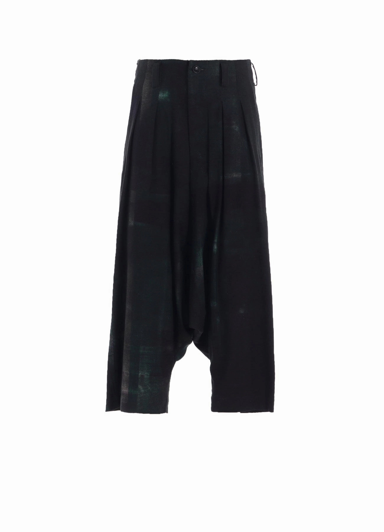 6OZ DENIM 2-TUCK SAROUEL PANTS Simple Utility FunctionalZipper