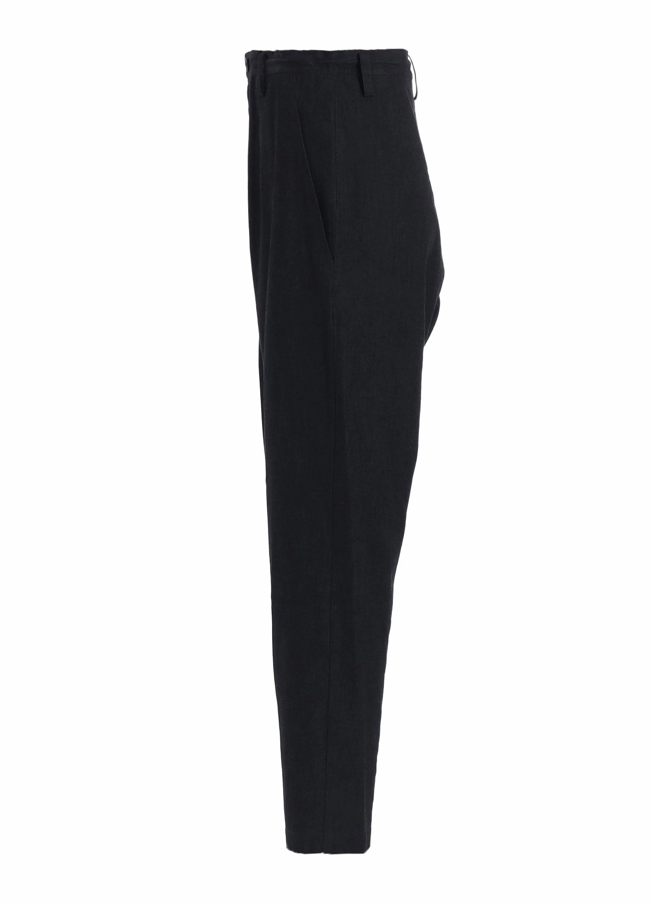 6OZ DENIM GARMENTFINISH TAPERED PANTS Quick-Dry Material Relax Fit Wear