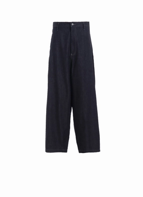 7oz TWO-TONE DENIM 5POCKET WIDE PANTS Utility Ready