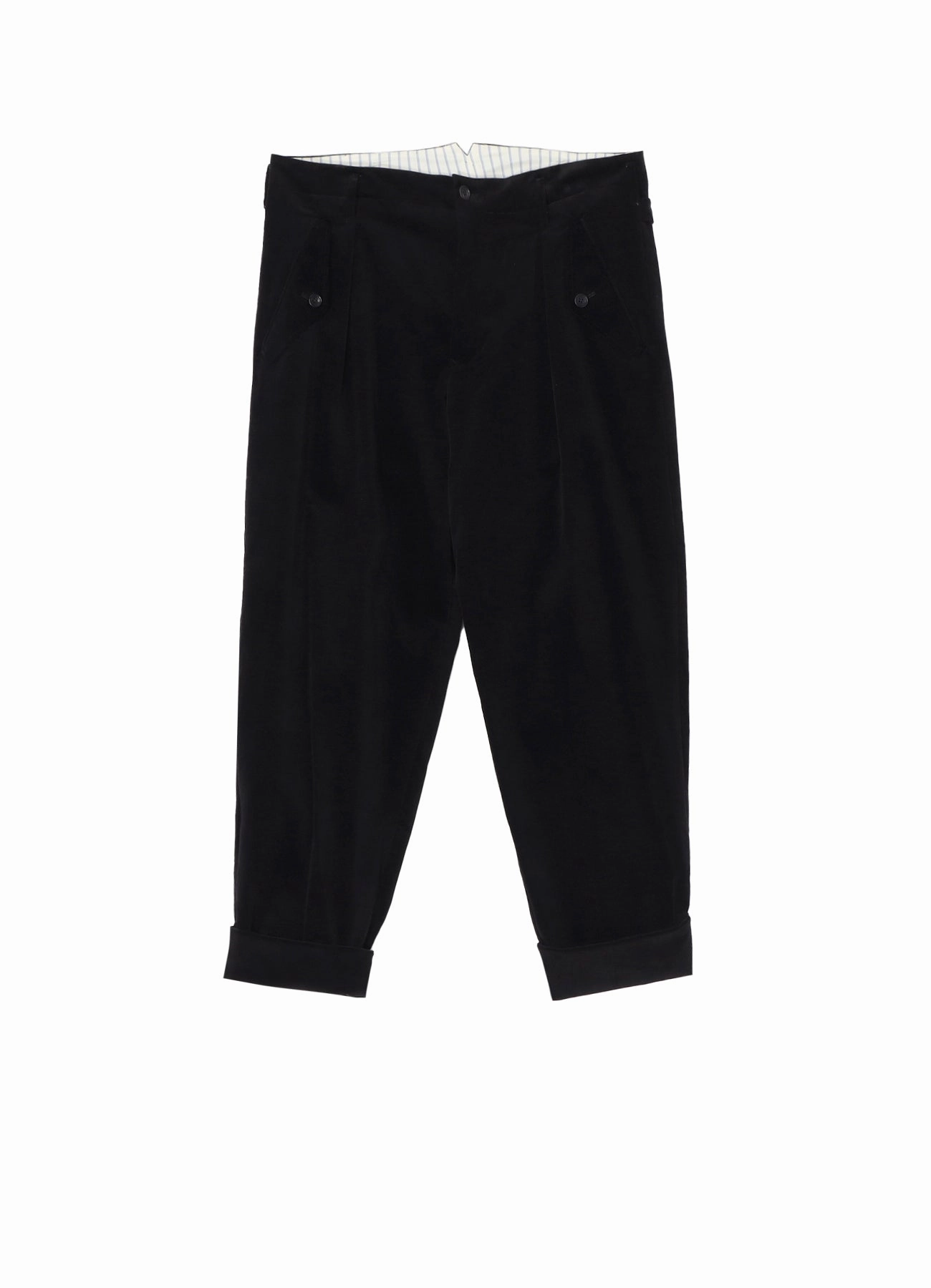 Urban Edge ??PIECE UNIQUE/AOYAMA??51C VELVET BACK BELTED PANTS