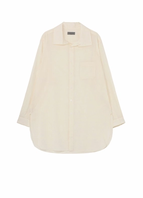Essential Look Minimal Vibe ??PIECE UNIQUE/AOYAMA??C/LAWN STAND COLLAR BLOUSE