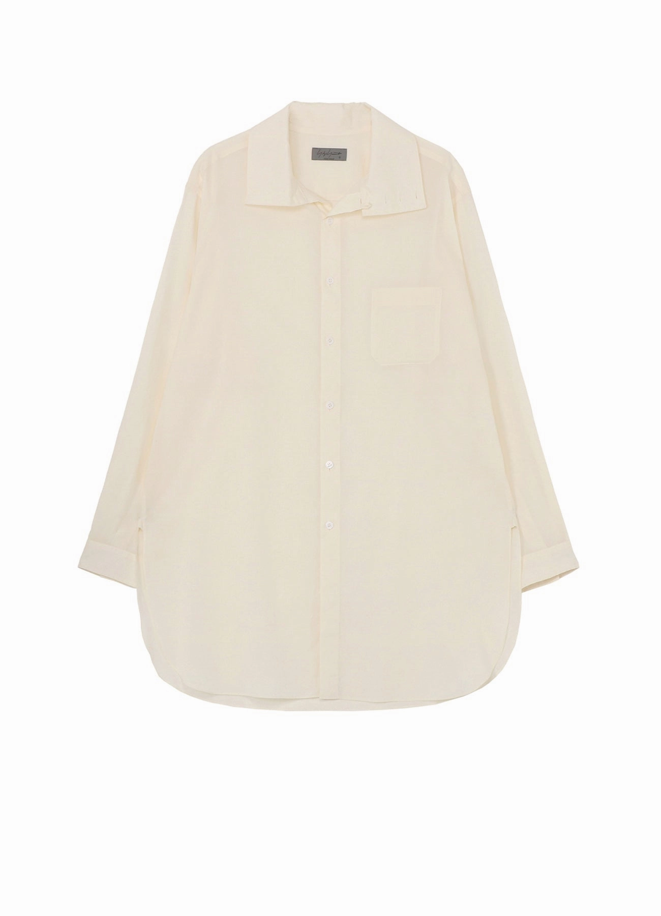 Essential Look Minimal Vibe ??PIECE UNIQUE/AOYAMA??C/LAWN STAND COLLAR BLOUSE