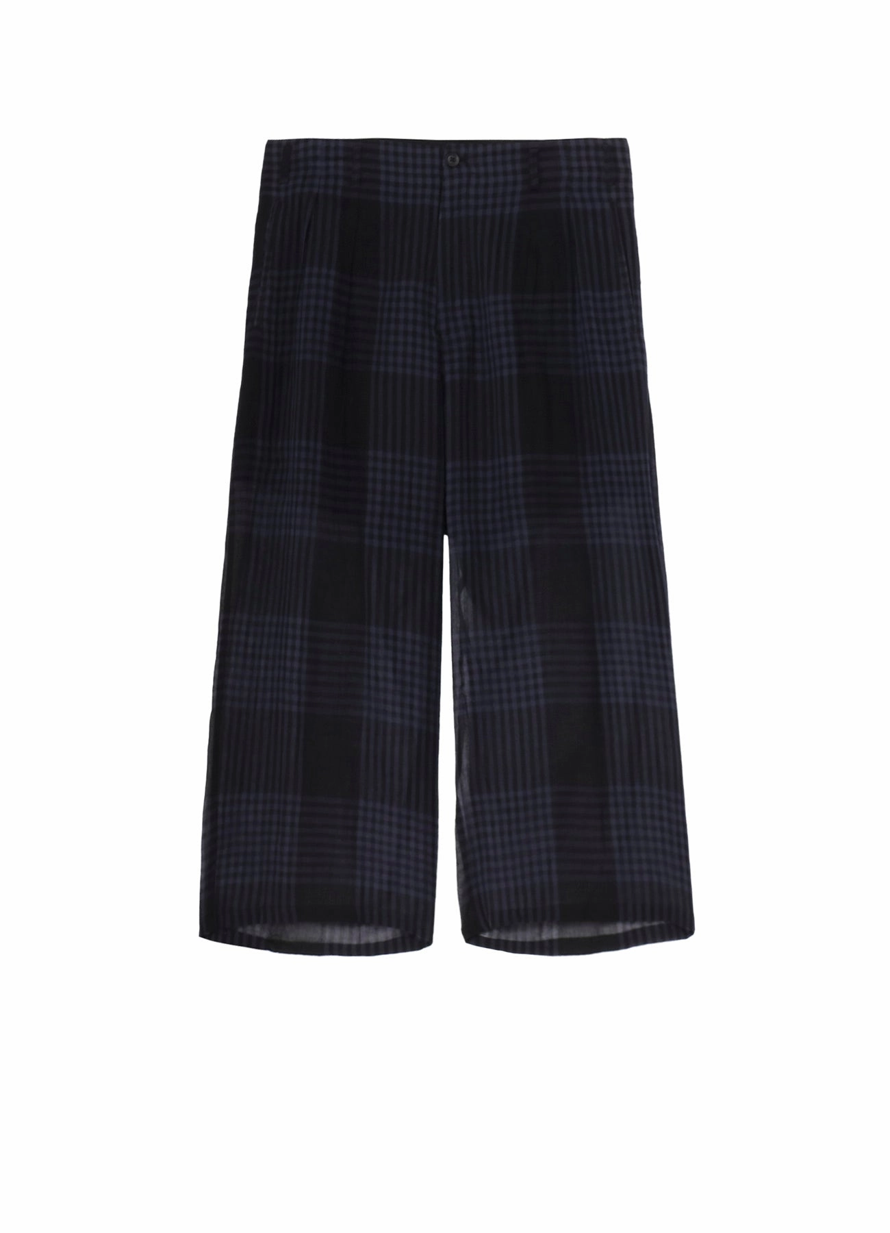 Cozy Essentials ??PIECE UNIQUE/THE SHOP??CHECK PLAID SEAM POCKET PANTS