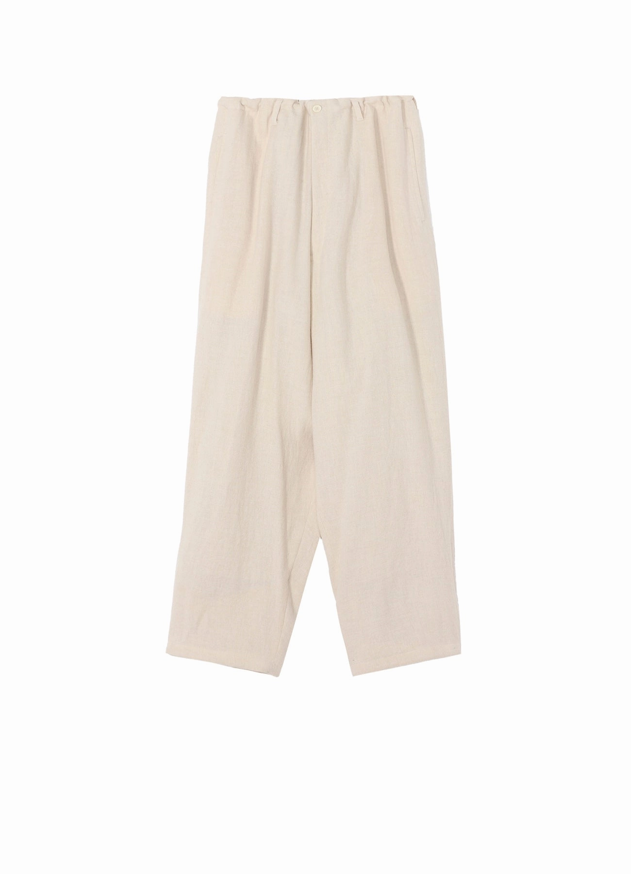 Fast Move AdjustableDrawstring ??PIECE UNIQUE/THE SHOP??W/Li REFINE SIDE TUCK PANTS