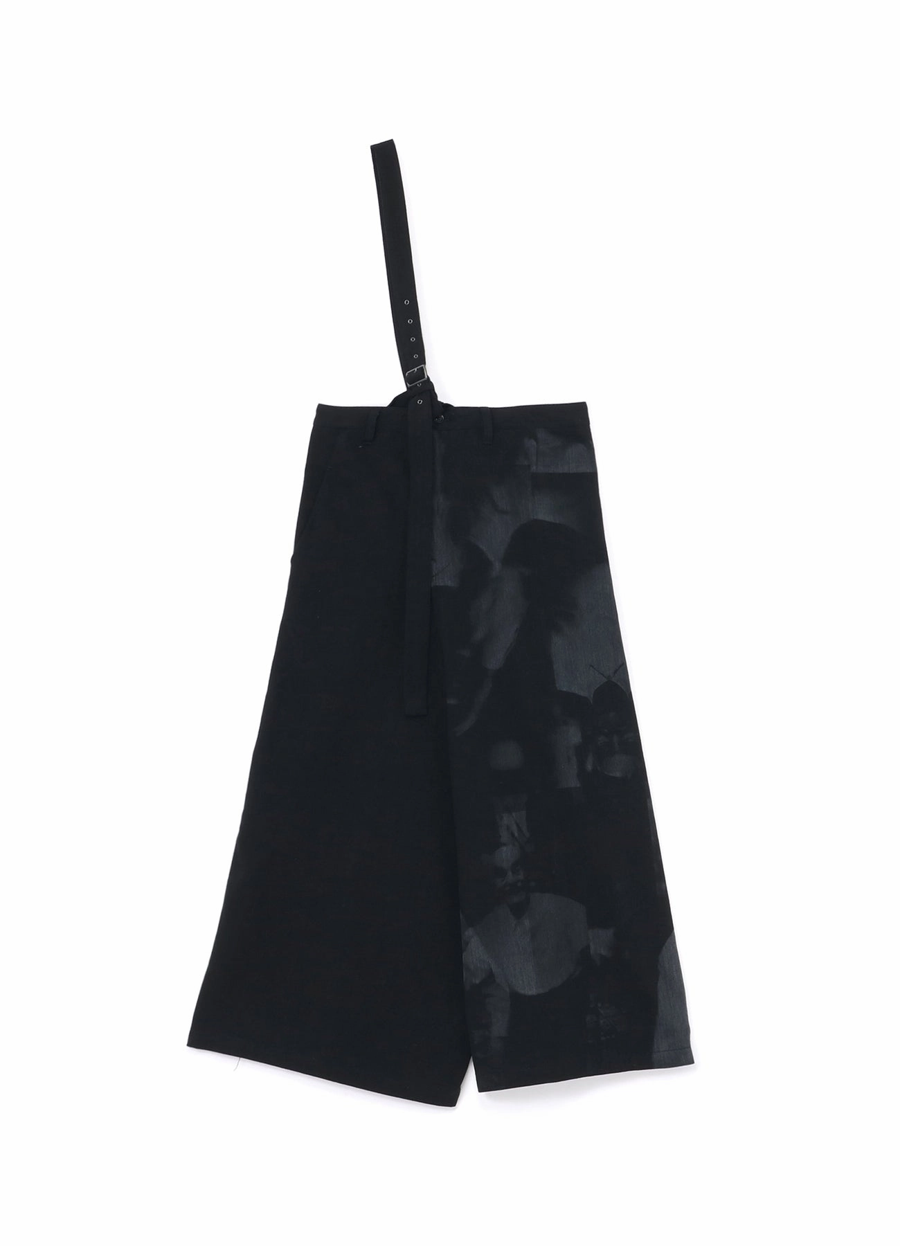 [Y's 1972 - A MOMENT IN Y's WITH MAX VADUKUL]80oz DENIM SINGLE STRAP PANTS Chill Fit