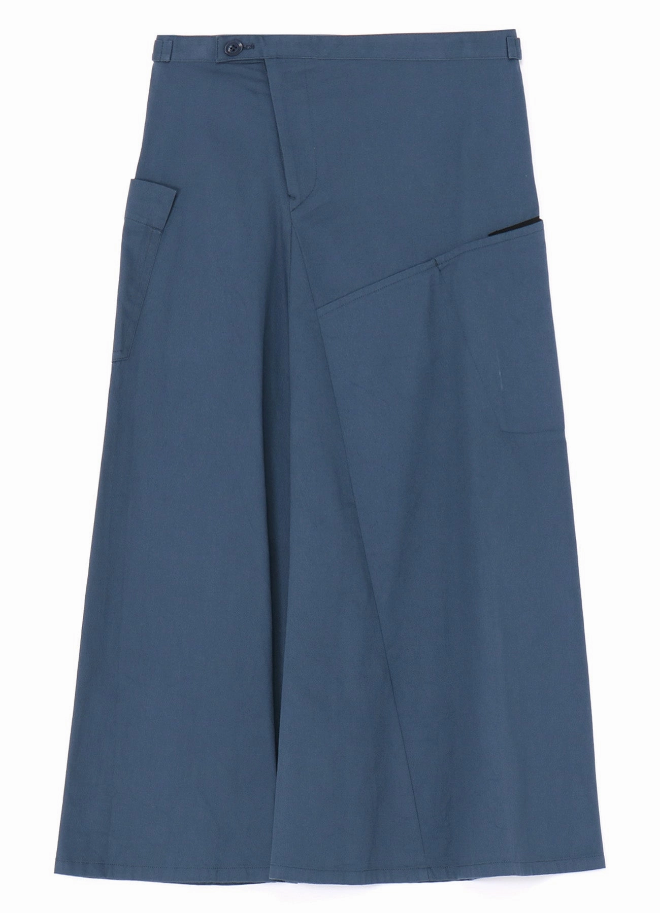 [Y's BORN PRODUCT] COTTON TWILL FLARE GUSSET FLARE SKIRT Durable Design