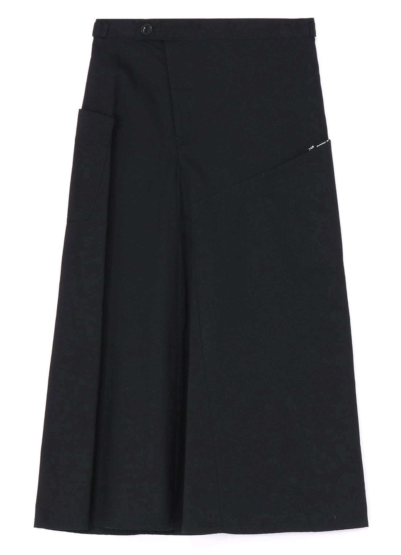 Anti Bacterial Treatment Sporty Layer [Y's BORN PRODUCT] COTTON TWILL FLARE GUSSET FLARE SKIRT