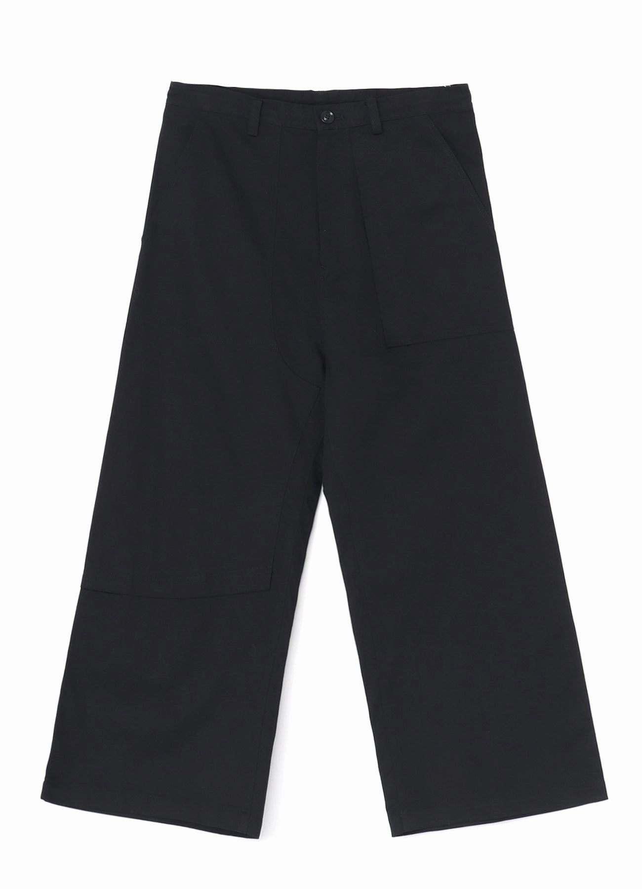 [Y's BORN PRODUCT] COTTON TWILL LONG STRAIGHT PANTS Trendy Style