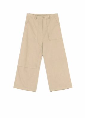 Performance Design Fit [Y's BORN PRODUCT] COTTON TWILL LONG STRAIGHT PANTS