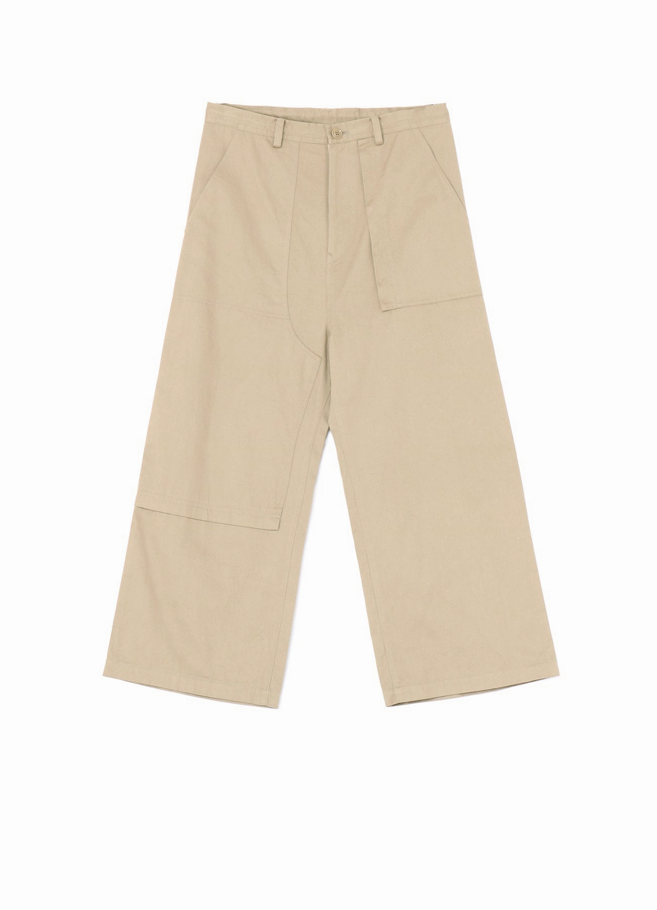 Performance Design Fit [Y's BORN PRODUCT] COTTON TWILL LONG STRAIGHT PANTS