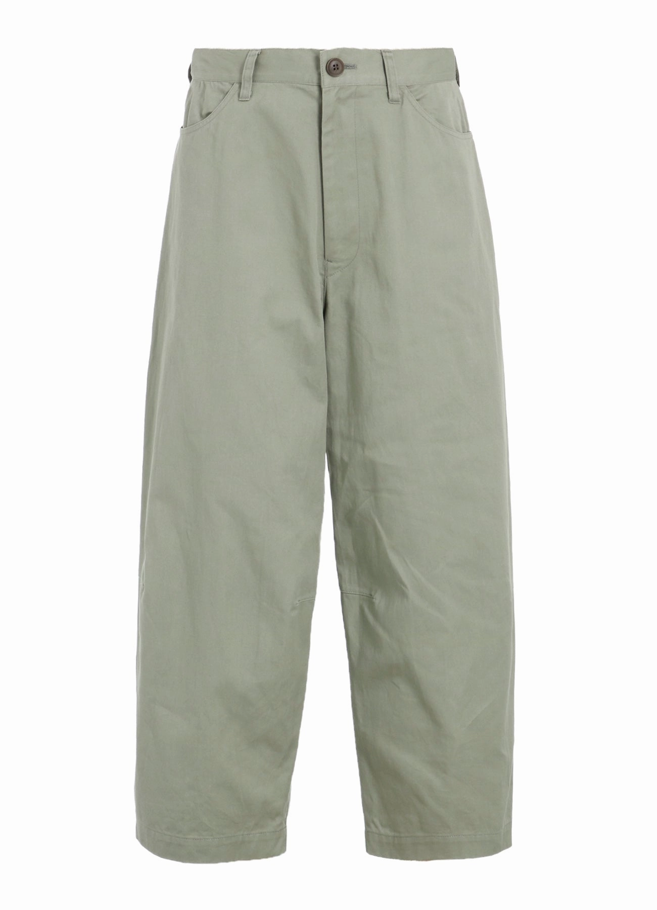 [Y's BORN PRODUCT] COTTON TWILL PANTS Tapered Leg Design wrinkle free