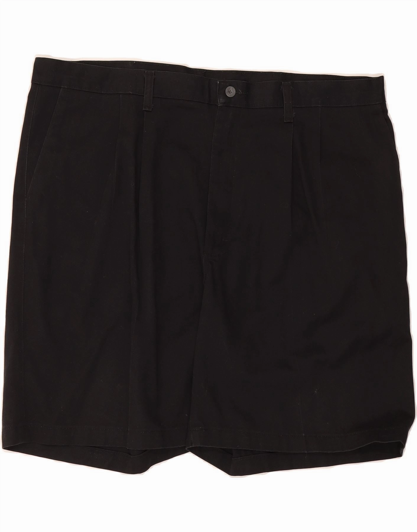 Fashion Accessory LEE Mens Pegged Chino Shorts W42 2XL Black Cotton