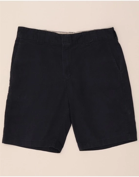 DICKIES Mens Flex Relaxed Fit Cargo Shorts W34 Large Navy Blue Eco - friendly Go Light