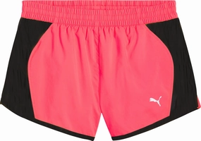 Puma Favourite Velocity 3 Inch Womens Running Shorts - Pink Hypoallergenic Textile Comfortable fit