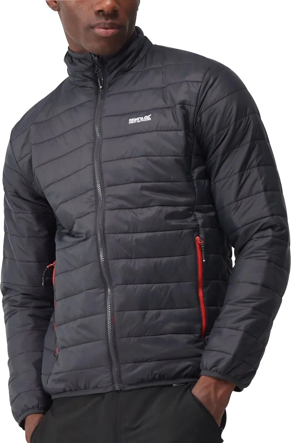 Mouthwash Hidden pockets Regatta Wentwood VIII 3-In-1 Mens Waterproof Jacket - Red