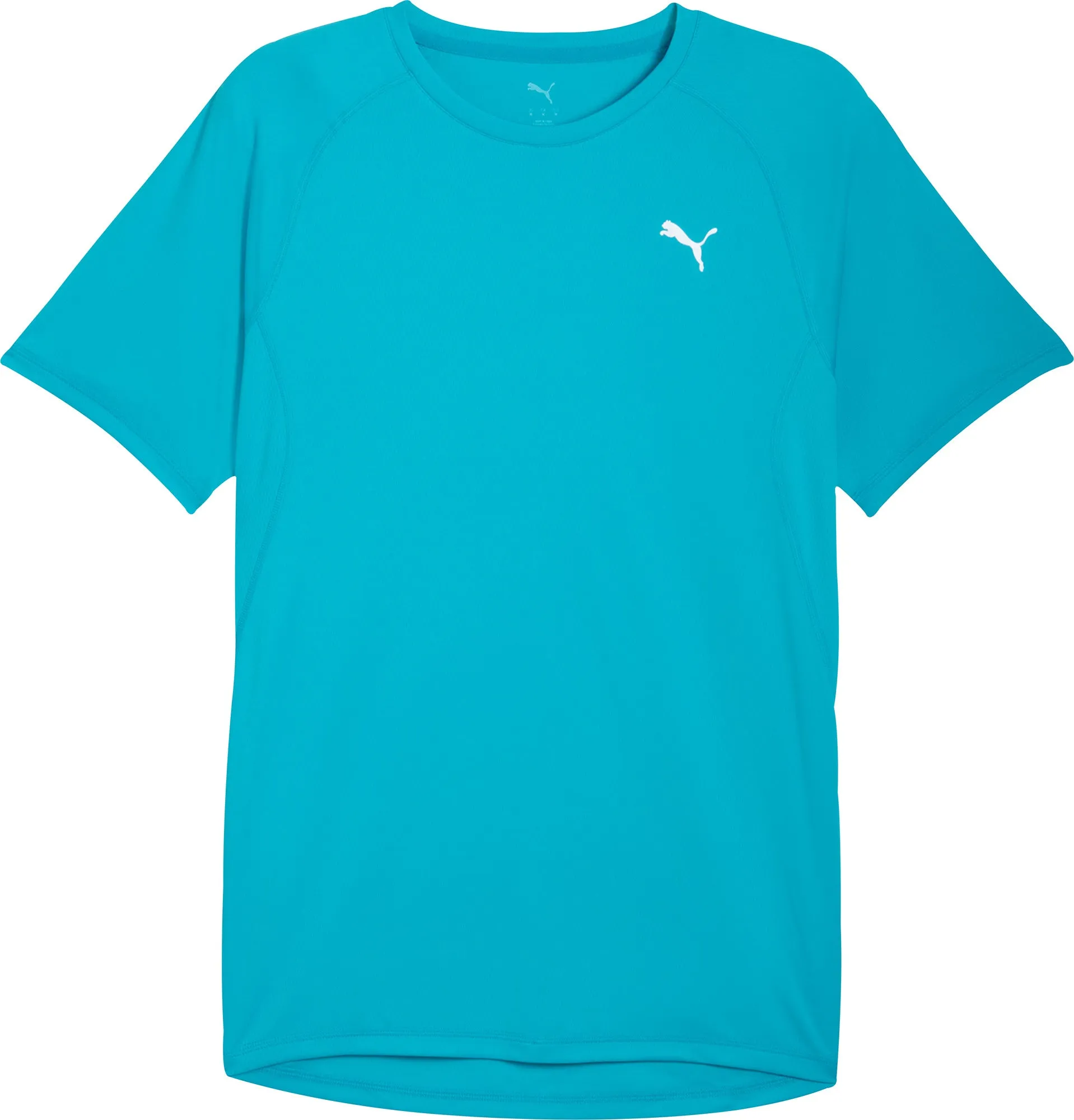 Puma Velocity Short Sleeve Mens Running Top - Blue Casual Wearable