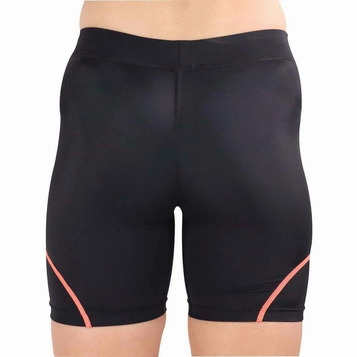 More Mile Compression Womens Short Running Tights - Black Active Wear Shorts Soft Layers