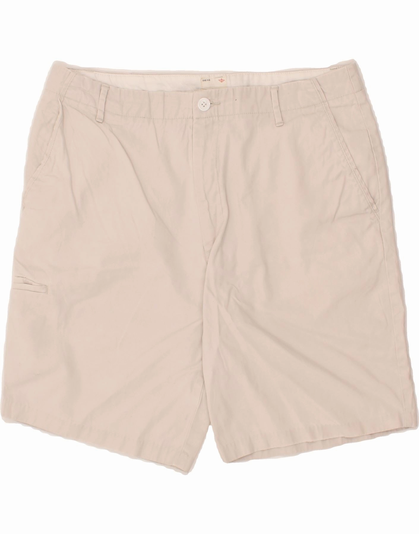 DOCKERS Mens Cargo Shorts W34 Large White Cotton sweater