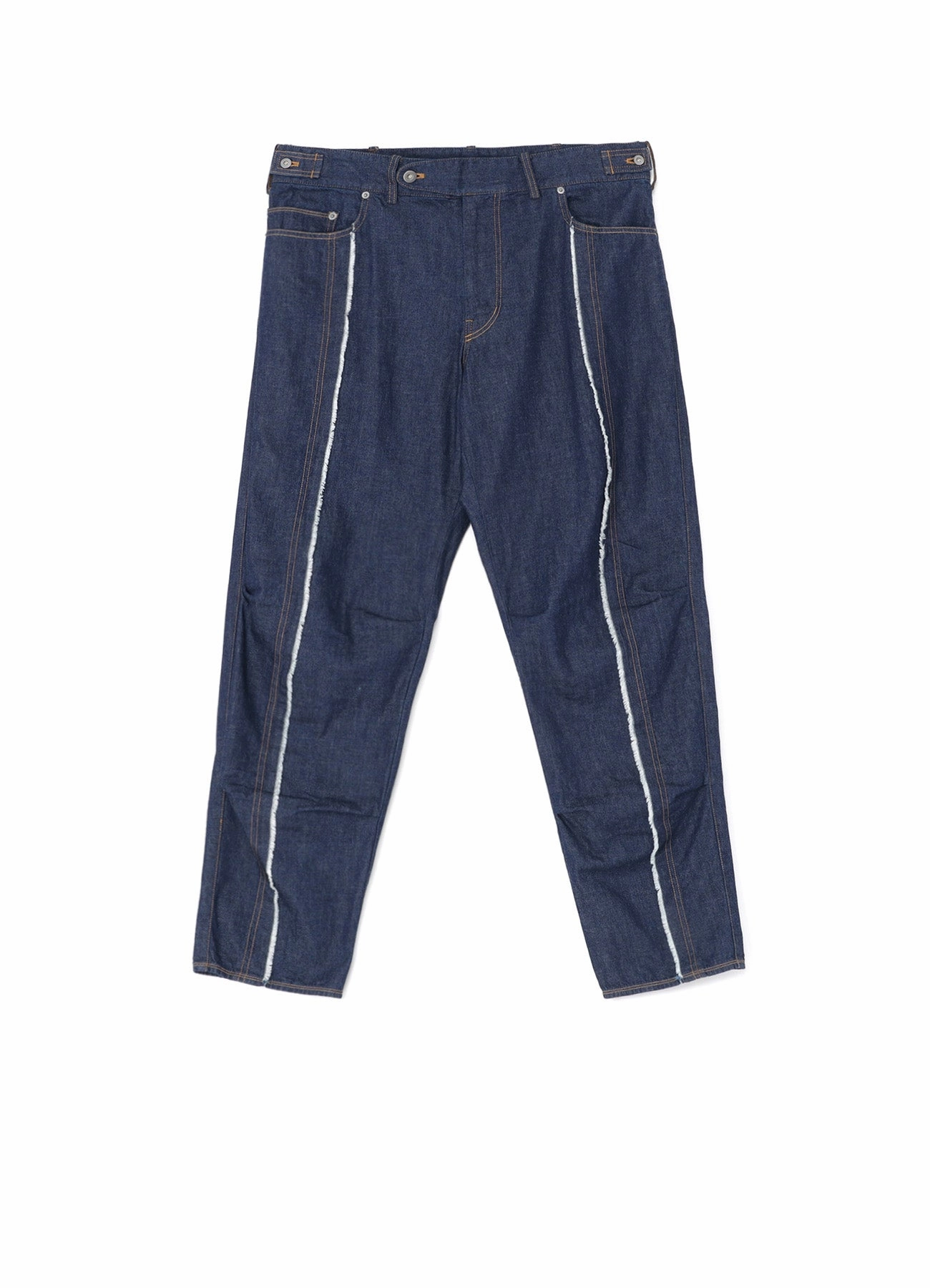 Comfy Ease 8OZ DENIM PANTS WITH RIPPED LINE DETAIL