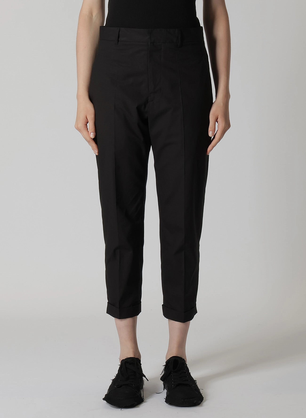 COTTON RIPSTOP R-SLIM MACKIN PANTS Decorative stitching