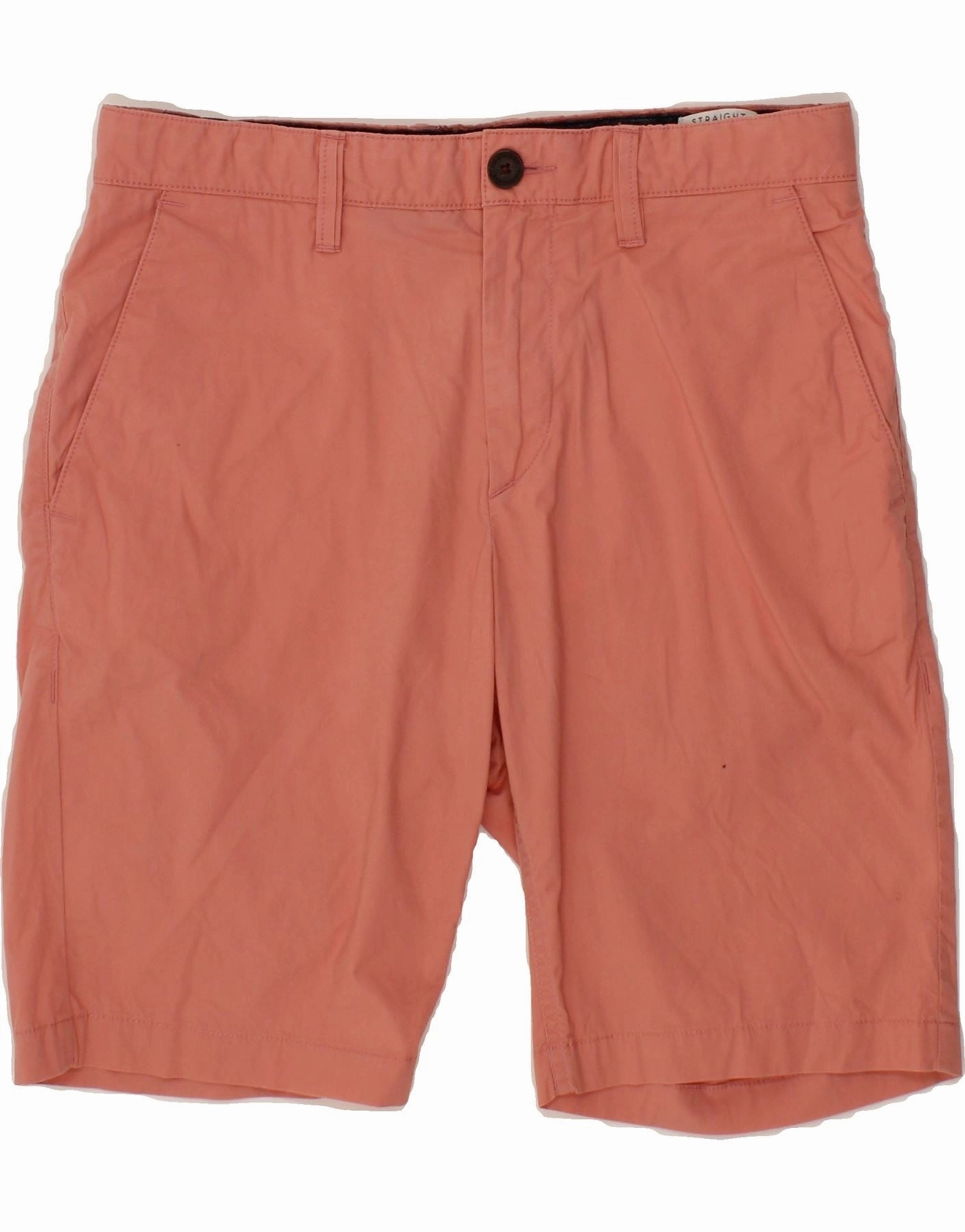 tumble dry Easy Layering TIMBERLAND Mens Chino Shorts W31 Medium  Pink Cotton
