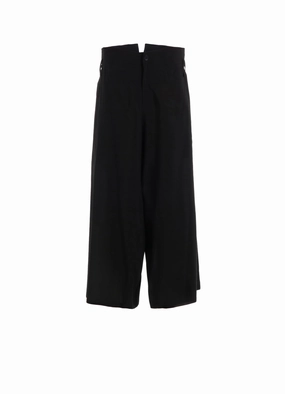 LAWN WAIST STRING TUCK PANTS Minimalist Design Slim Comfort