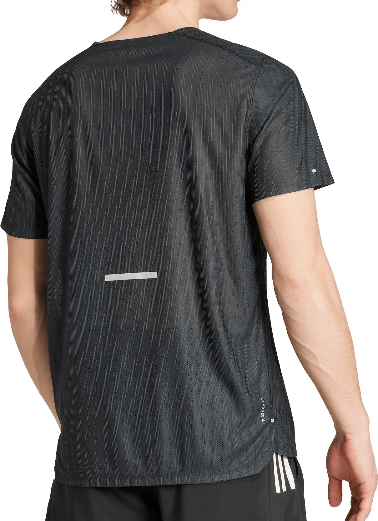 Fit For Movement adidas ADI365 ClimaCool  Short Sleeve Mens Running Top - Black