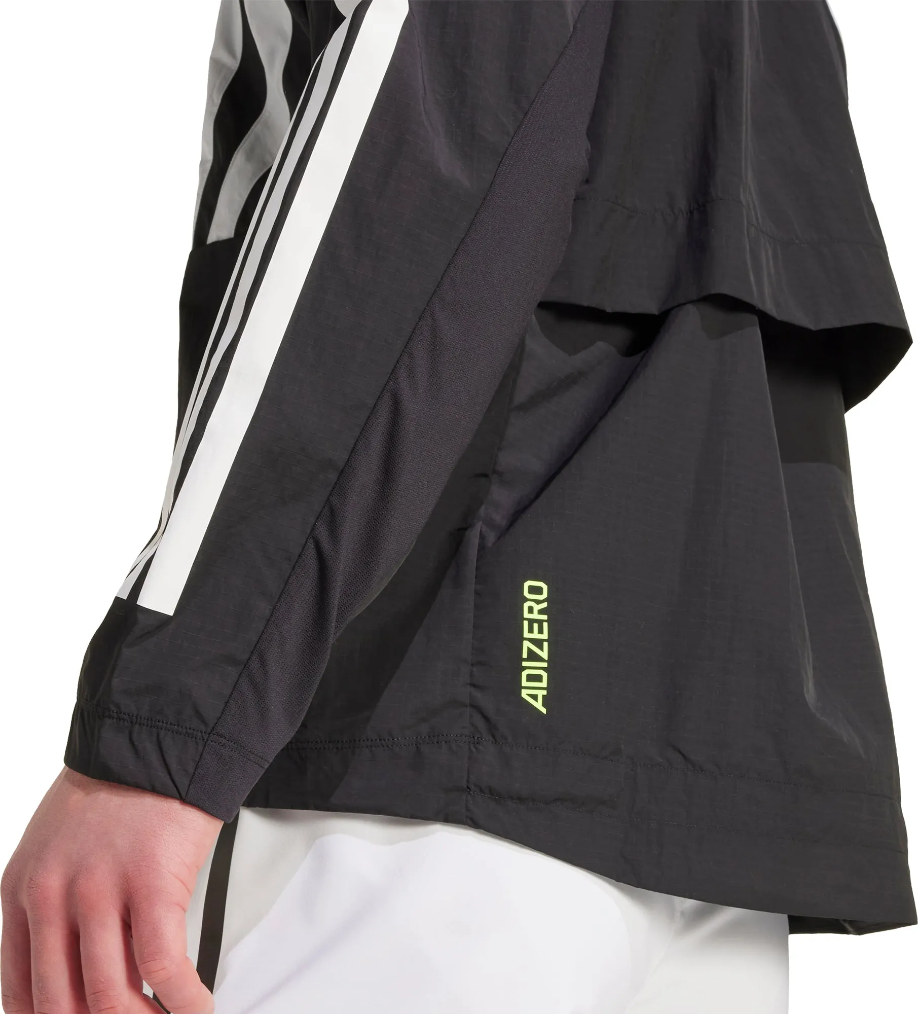 Rugged Protection scarf adidas Adizero Archive Mens Running Jacket - Black