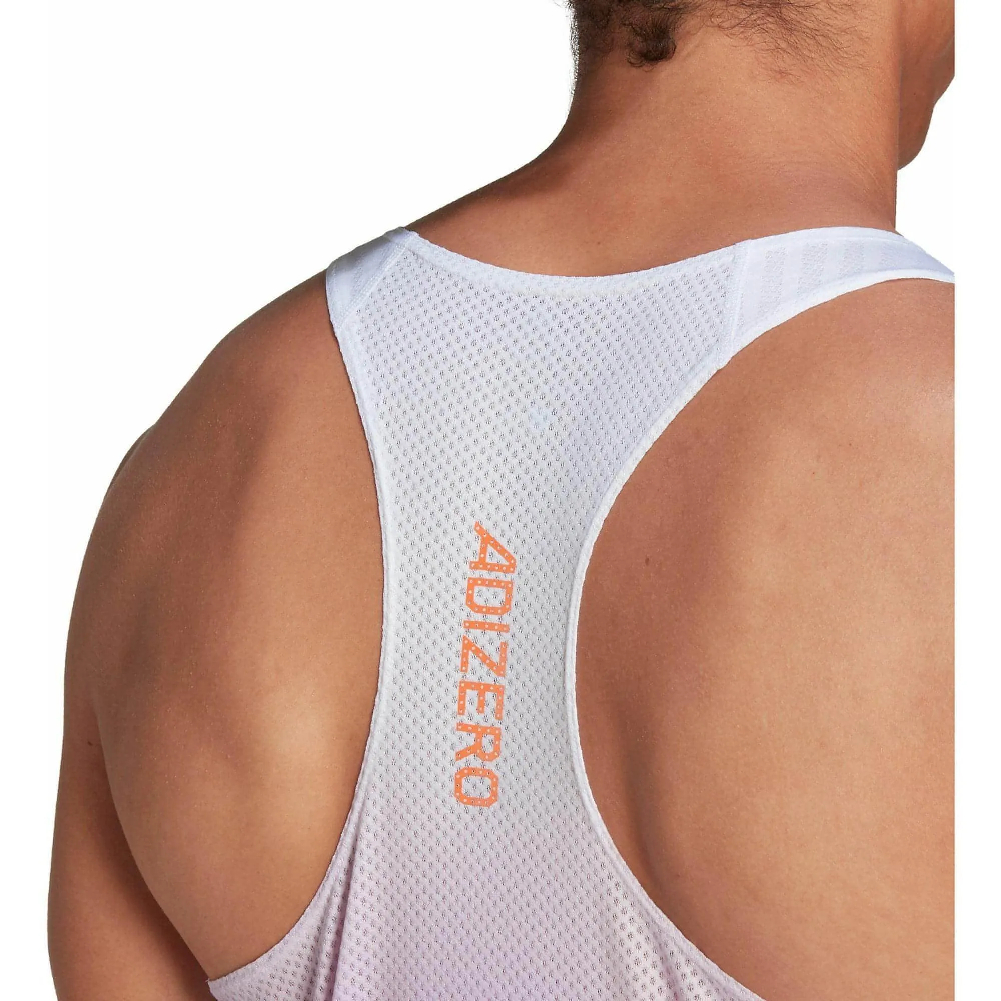 adidas Adizero Engineered Mens Running Vest - Purple Bound Edges