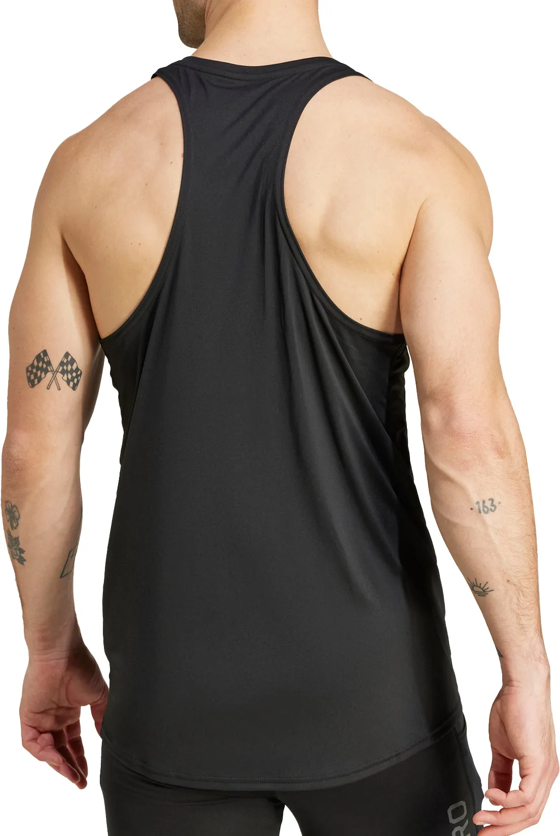 adidas Adizero Essentials Mens Running Vest - Black Memorabilia - related