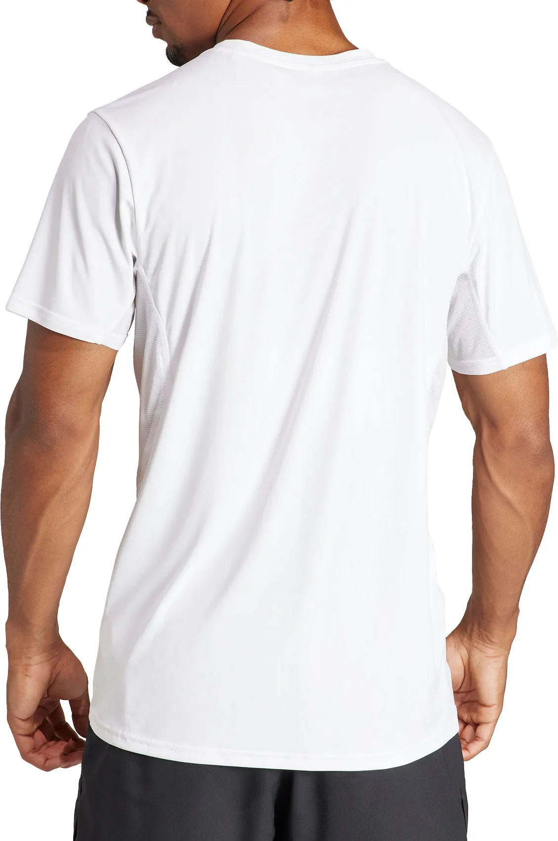 Timeless Top adidas Adizero Essentials Short Sleeve Mens Running Top - White