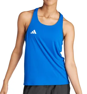 Perfect for Any Outfit Sustainable production adidas Adizero Essentials Womens Running Vest Tank Top - Blue