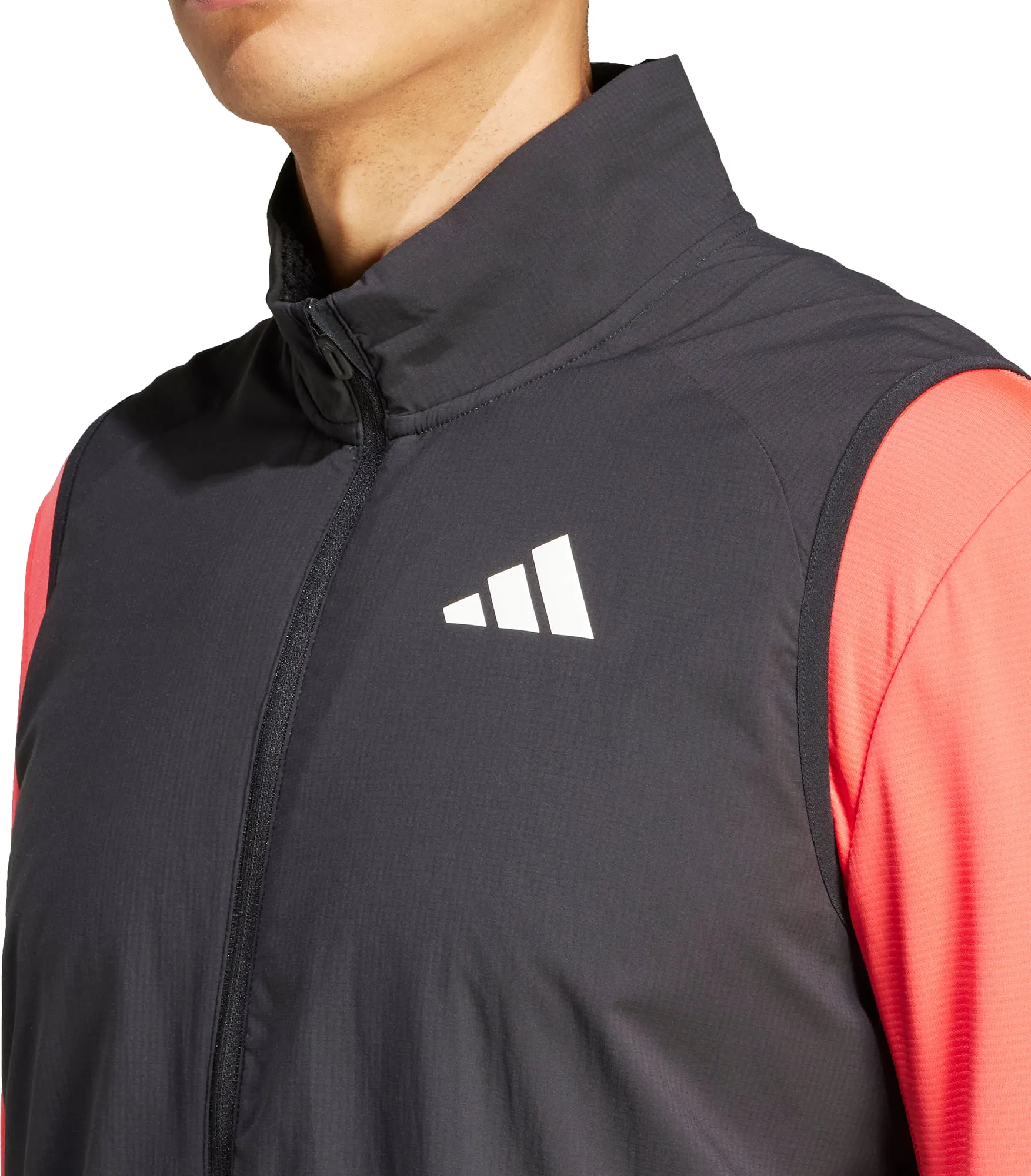 adidas Adizero Mens Running Gilet - Black Grade
