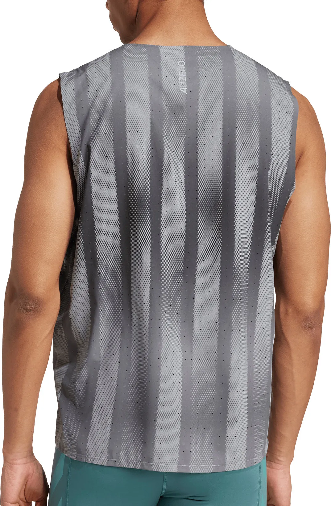 Fashionable Wear adidas Adizero Pro Mens Running Vest - Grey