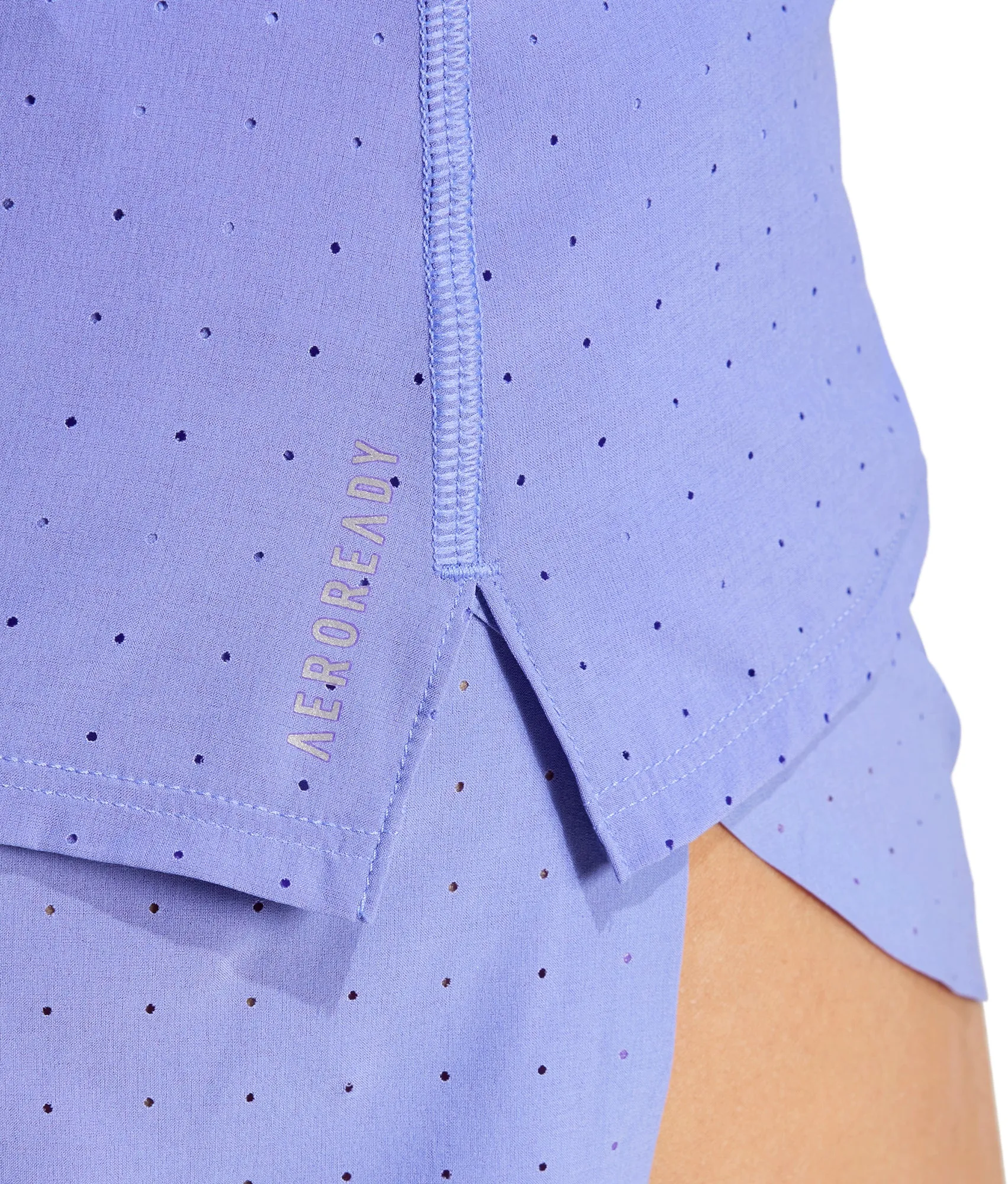 Breathable Fit adidas Adizero Womens Running Vest Tank Top - Blue