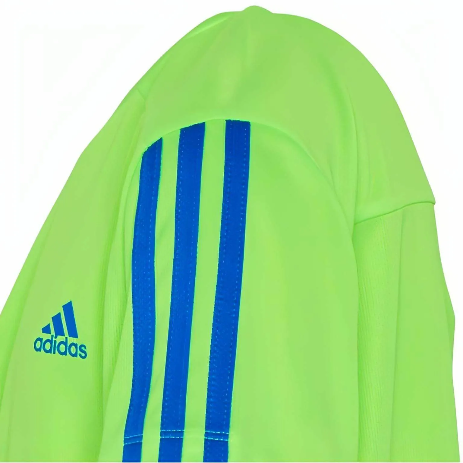 light layering Versatile and Comfortable adidas AeroReady 3 Stripes Short Sleeve Mens Running Top - Green