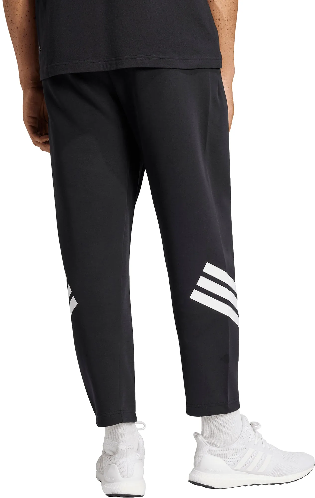 No Iron Outdoor Friendly adidas Future Icons 3 Stripes Mens Training pants - Black