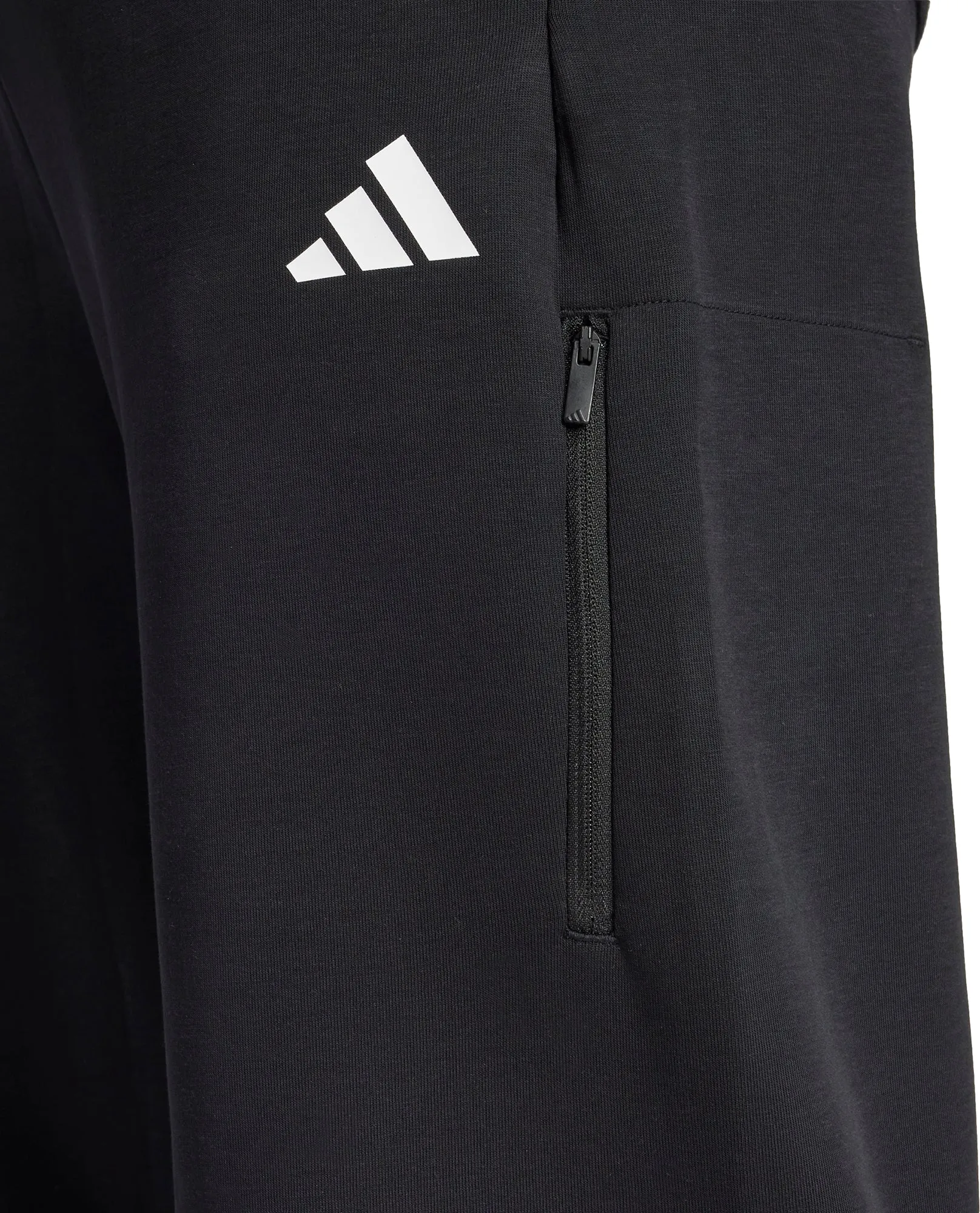 Snug Fit Layer Essential adidas Future Icons 3 Stripes Mens Training pants - Black