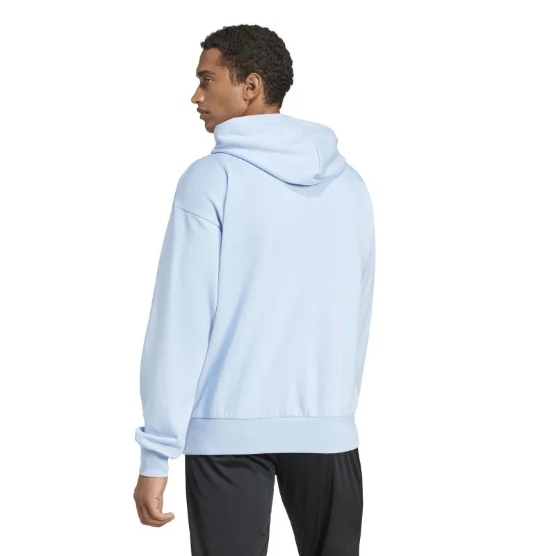 Adidas Mens Essentials Feelcozy Fleece Hoodie Modern Smart