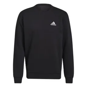 school wear No Snag Zipper Adidas Mens Feelcozy Fleece Sweatshirt