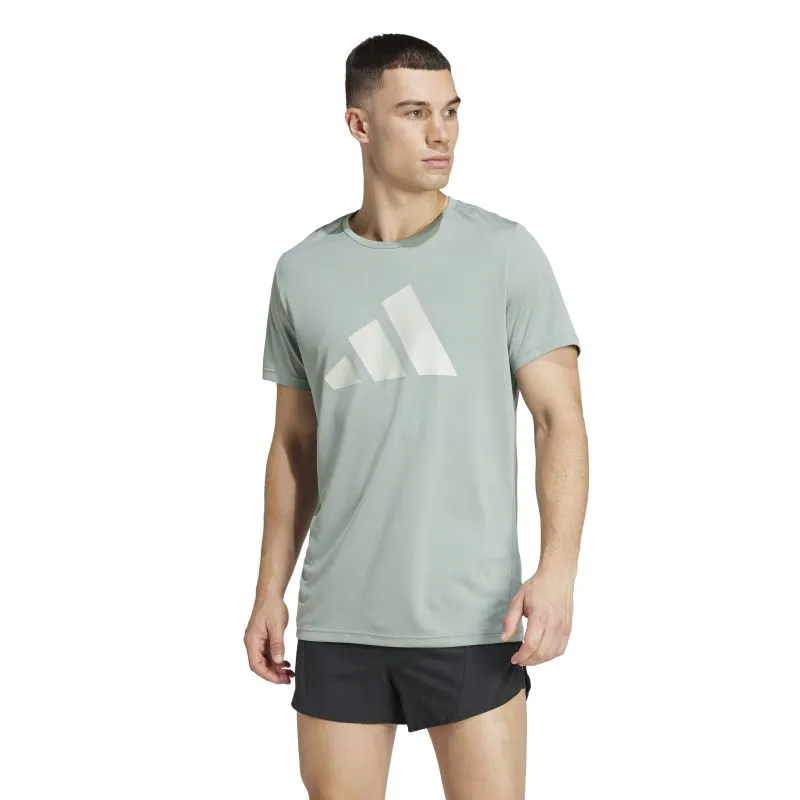 Adidas Mens Run It Tee Chill Design